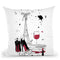 Paris Throw Pillow By Martina Pavlova