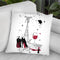 Paris Throw Pillow By Martina Pavlova