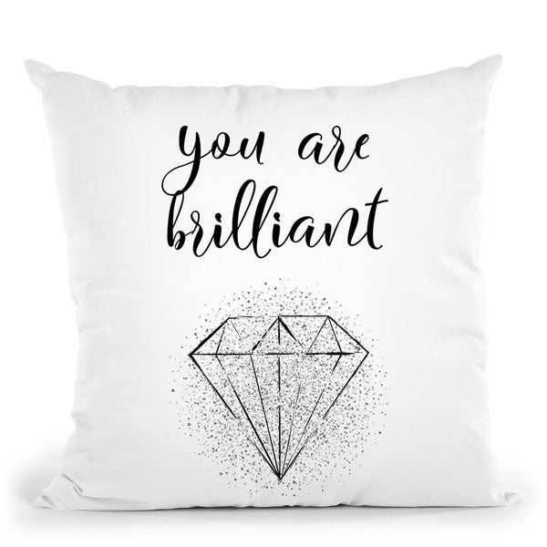 Brilliant Throw Pillow By Martina Pavlova