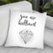 Brilliant Throw Pillow By Martina Pavlova