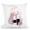 Peony Lisptick Throw Pillow By Martina Pavlova