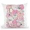 Peony Perfumes Throw Pillow By Martina Pavlova