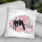 Peony Stilletos Throw Pillow By Martina Pavlova