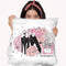 Peony Stilletos Throw Pillow By Martina Pavlova