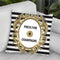 Press For Champagne Throw Pillow By Martina Pavlova