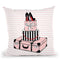 Stylish Travels Throw Pillow By Martina Pavlova