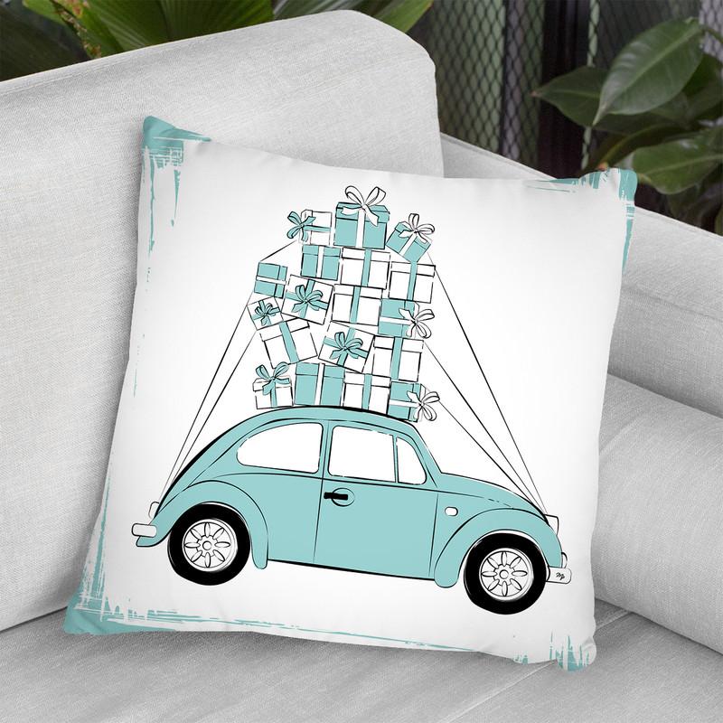 Car Gifts Throw Pillow By Martina Pavlova