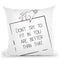 Better Throw Pillow By Martina Pavlova