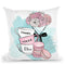 Tea Time Throw Pillow By Martina Pavlova
