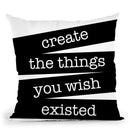 Create Throw Pillow By Martina Pavlova