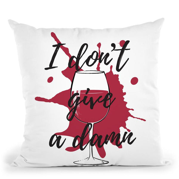 Damn Throw Pillow By Martina Pavlova