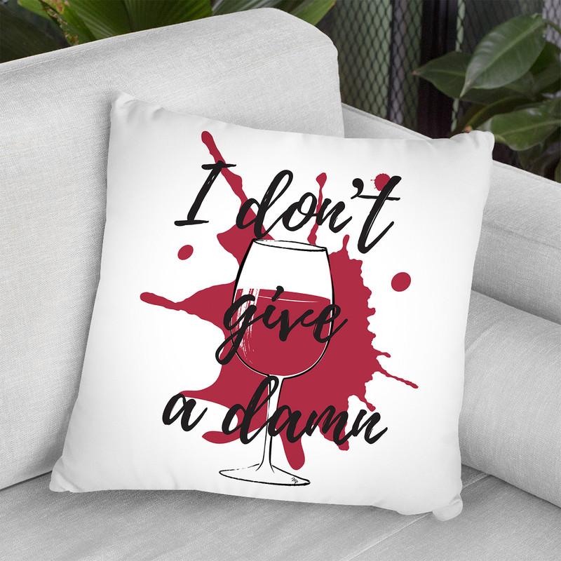 Damn Throw Pillow By Martina Pavlova