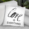 Love Is Everything Throw Pillow By Martina Pavlova