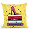Fashion Books Throw Pillow By Martina Pavlova