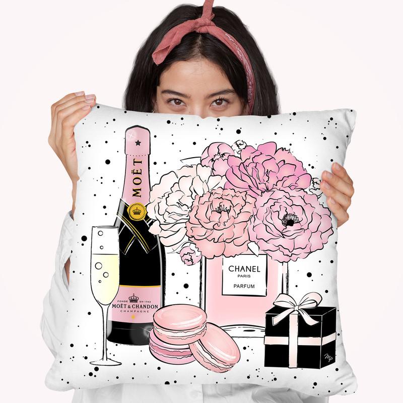 Fiesta Throw Pillow By Martina Pavlova