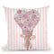 Flower Ice Cream Throw Pillow By Martina Pavlova