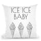 Ice Baby Throw Pillow By Martina Pavlova