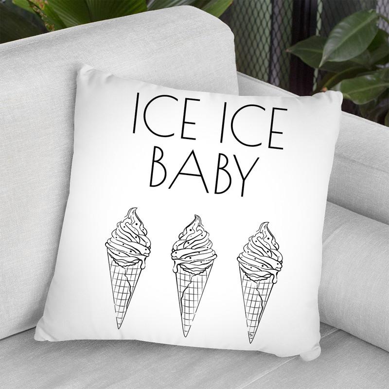 Ice Baby Throw Pillow By Martina Pavlova