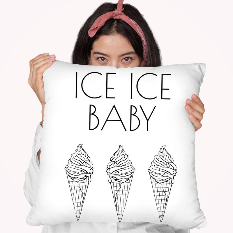 Ice Baby Throw Pillow By Martina Pavlova