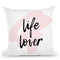 Life Lover Throw Pillow By Martina Pavlova