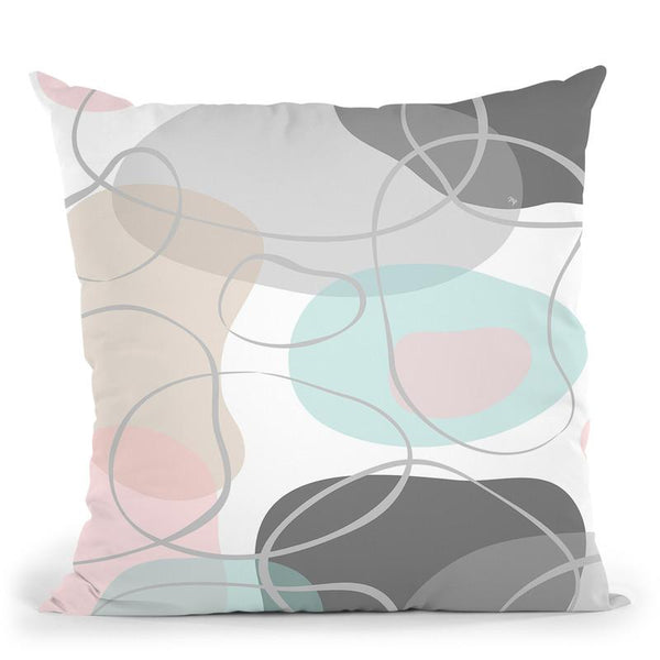 Rocks Throw Pillow By Martina Pavlova