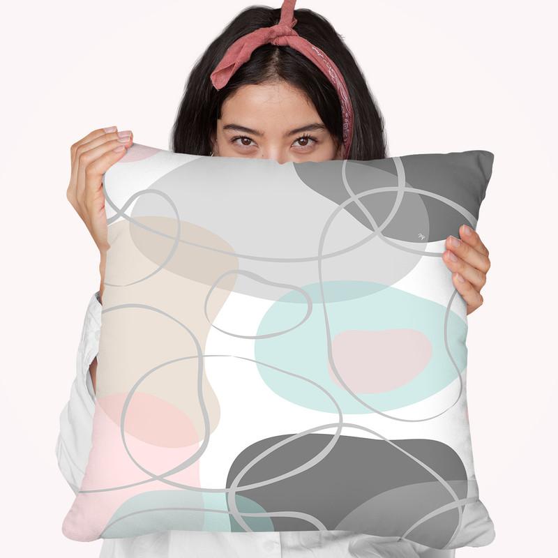 Rocks Throw Pillow By Martina Pavlova