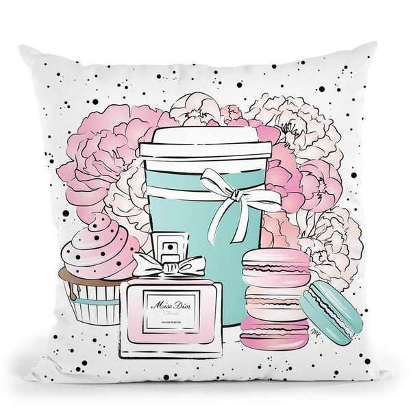Sweet Life Throw Pillow By Martina Pavlova