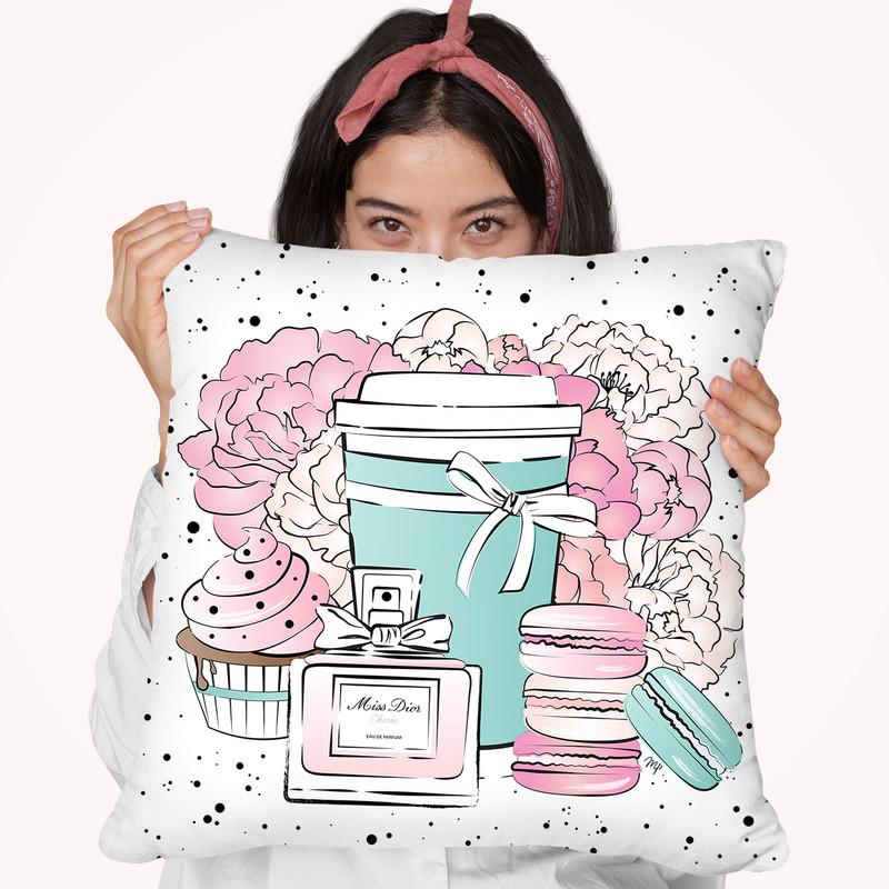 Sweet Life Throw Pillow By Martina Pavlova