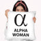 Alpha Woman Throw Pillow By Martina Pavlova