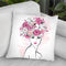 Flower Girl Throw Pillow By Martina Pavlova