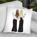 Friendly Celebration Throw Pillow By Martina Pavlova