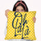 Oh La La Throw Pillow By Martina Pavlova