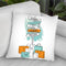 Shopping Sign Throw Pillow By Martina Pavlova