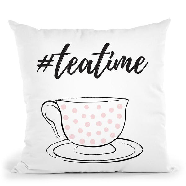 Teatime Throw Pillow By Martina Pavlova
