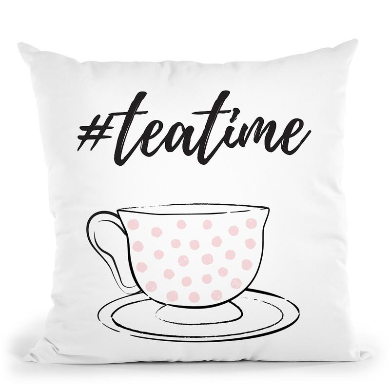 Teatime Throw Pillow By Martina Pavlova