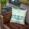 Anchored Forever Throw Pillow By Monika Strigel