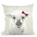 Lamperl Winter Dots Sunlight Throw Pillow By Monika Strigel