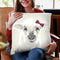 Lamperl Winter Dots Sunlight Throw Pillow By Monika Strigel