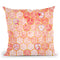 Love Is All Around Coral Throw Pillow By Monika Strigel