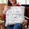 Magic Mermaid White Throw Pillow By Monika Strigel