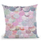 Mermaidells Hot Pink Throw Pillow By Monika Strigel
