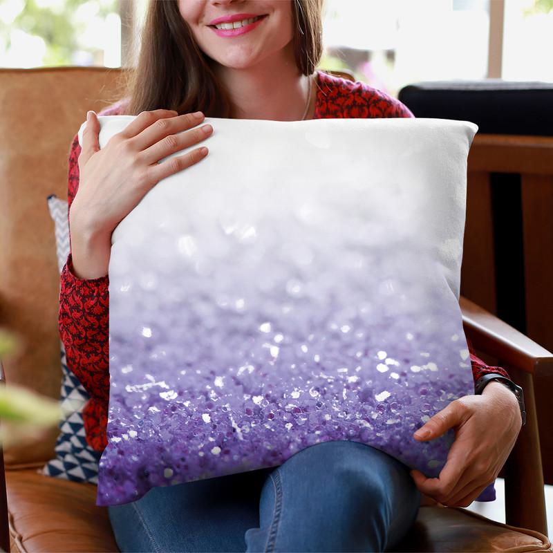 Mermaidians Purple Throw Pillow By Monika Strigel