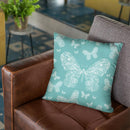 Minteet Butterfly Throw Pillow By Monika Strigel