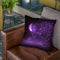 Purple Moon Throw Pillow By Monika Strigel