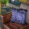 Sakura Grunge Midnight Blue Throw Pillow By Monika Strigel