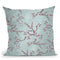 Sakura Love Grunge Grey Throw Pillow By Monika Strigel