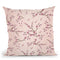 Sakura Love Light Blush Throw Pillow By Monika Strigel