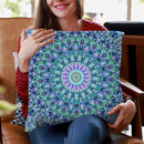 Arabesque Ocean Throw Pillow By Monika Strigel