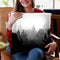 Scandi Black Forest Throw Pillow By Monika Strigel