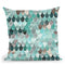 Summer Mermaid Pale Mint Throw Pillow By Monika Strigel